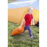 Надувная подушка Klymit Drift Camp Pillow Large, оранжевая