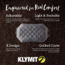 Надувная подушка KLYMIT PILLOW LUXE GREY Серая
