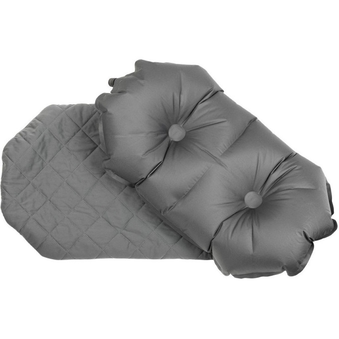 Надувная подушка KLYMIT PILLOW LUXE GREY Серая