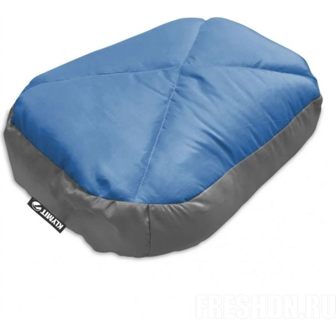 Надувная подушка KLYMIT PILLOW TOP DOWN серо-голубой
