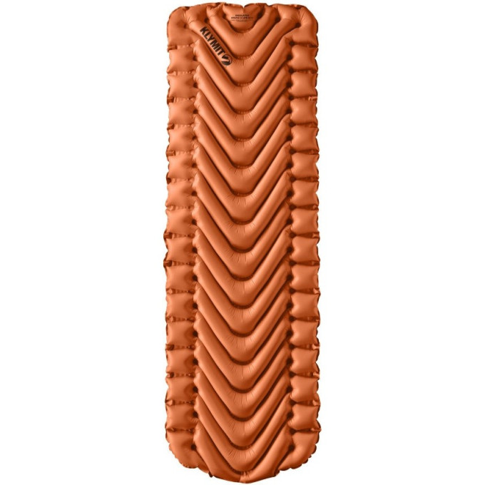 Надувной коврик KLYMIT INSULATED STATIC V LITE ECO оранжевый