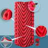 Надувной коврик KLYMIT INSULATED STATIC V LUXE PAD RED Красный