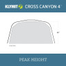 Палатка трекинговая KLYMIT CROSS CANYON 4 красно-серая