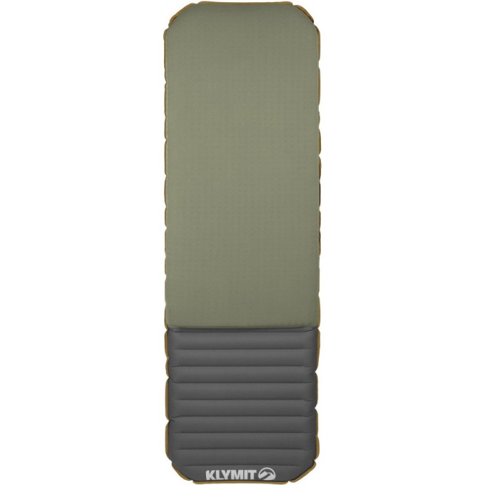 Туристический коврик KLYMIT KLYMALOFT EXTRA LARGE зелено-серый