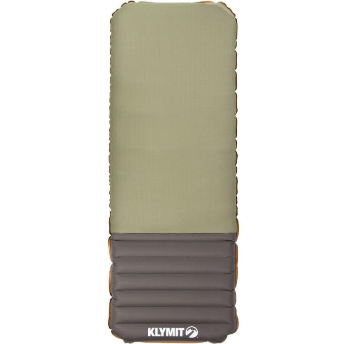 Туристический коврик KLYMIT KLYMALOFT REGULAR зелено-серый