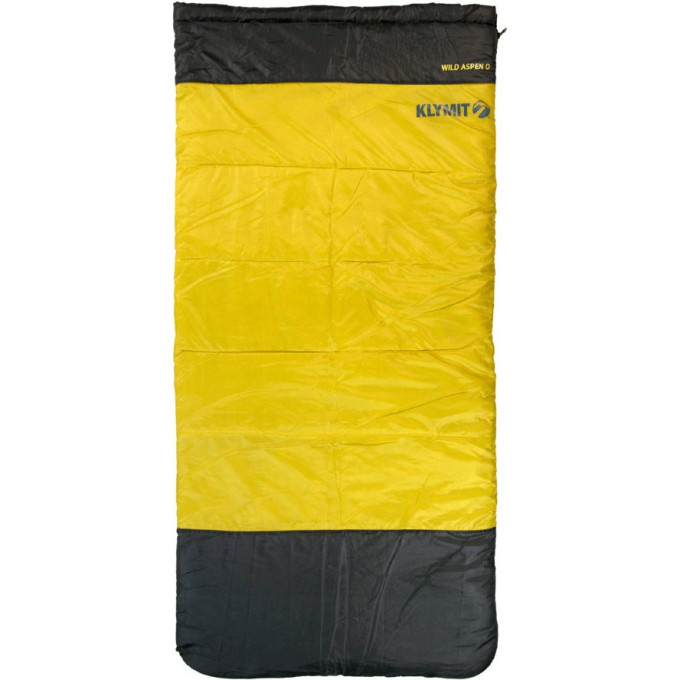 Спальный мешок KLYMIT WILD ASPEN 0 RECTANGLE черно-желтый